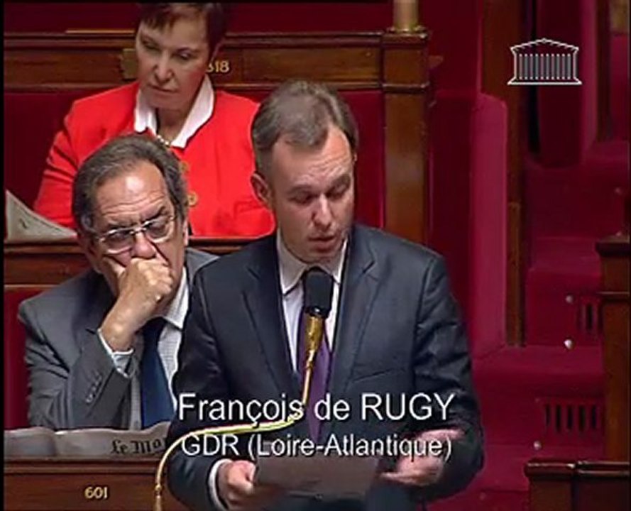 F. de Rugy : Explication de vote sur la proposition de loi relative au développement de l'alternance