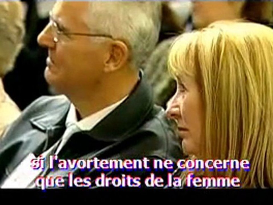 Gianna Jessens, rescapée de l'avortement, Melbourne (2008)