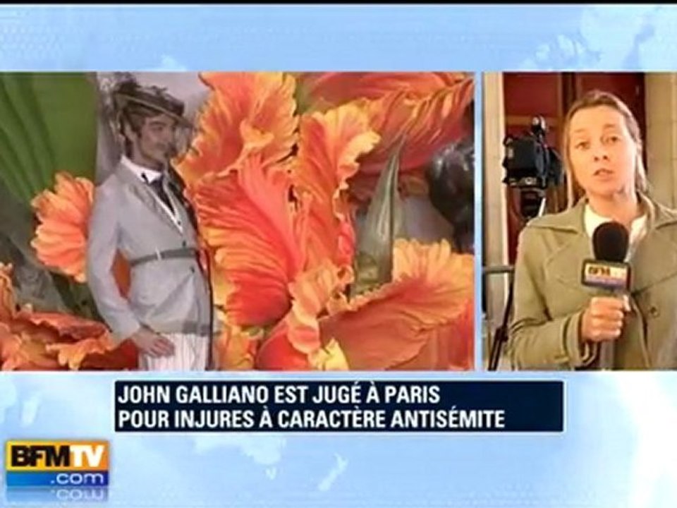 Procès de Galliano jugé pour injures antisémites
