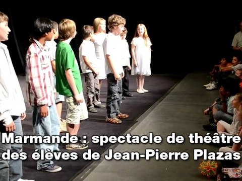 Marmande : spectacle de théâtre des élève de Jean-Pierre Plazas