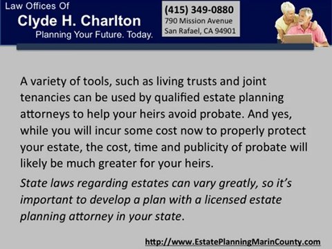 Estate Planning Attorney Marin CA - What Is Probate