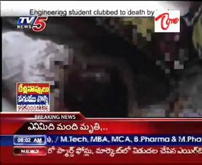 Engineering student clubbed to death by senior