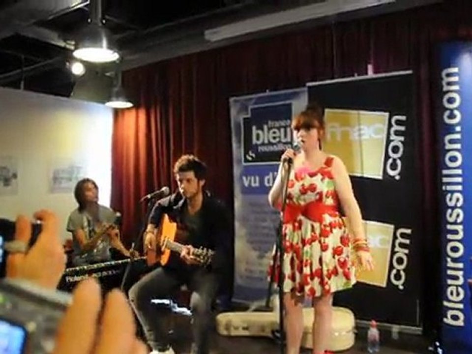 luce concert a la fnac perpignan 2011