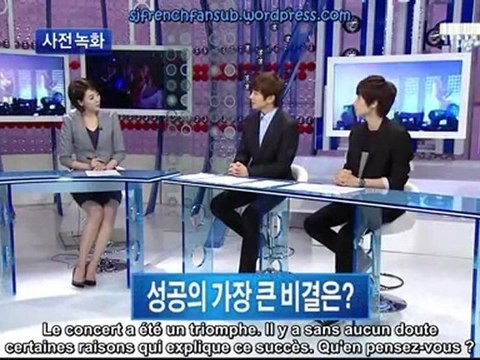 110614 Leeteuk & Eunhyuk - News Desk