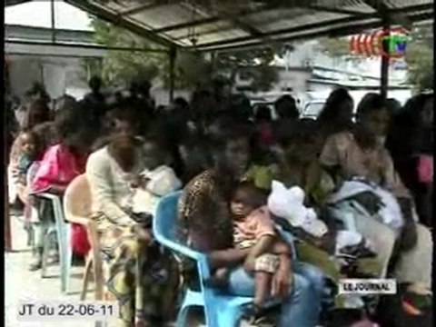 Pointe-Noire : Lancement de la campagne de vaccination contre la rougeole