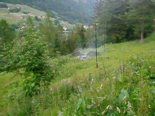 Airolo avant dernier jour de tir de forteresse suisse