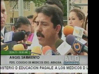 Paro médico en Aragua