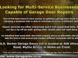 Garage Door Repairs in Stoke-on-Trent
