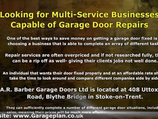 Garage Door Repairs in Stoke-on-Trent
