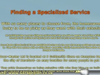 Garage Door Repairs in Hereford