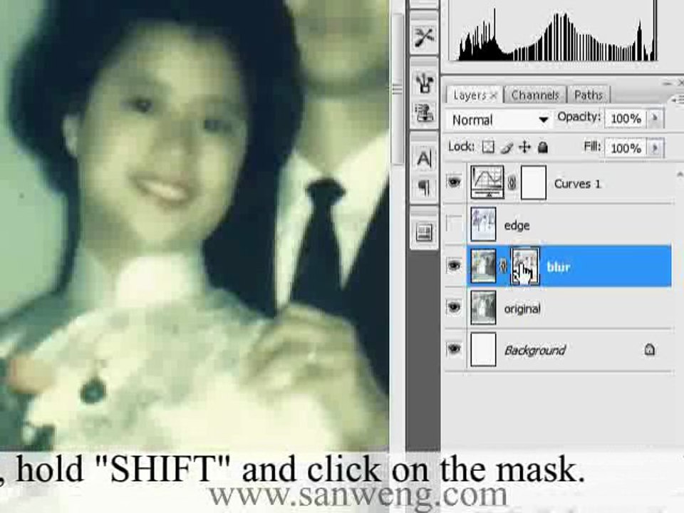 Fixing old Photos in Photoshop