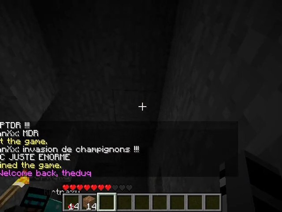 Minecraft Invasion de champignons
