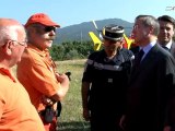 Claude GUÉANT lance à Aix-en-Provence la campagne 2011 de lutte contre les feux de forêts