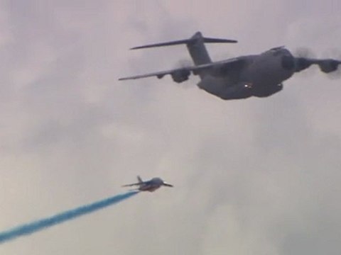 Démonstration aérienne du A400M