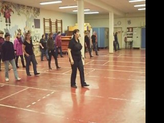 Electric Slide  -  COWBOY  HAT  DANCERS