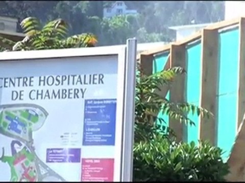 Lancement du chantier de démolition de l'Hôpital de Chambéry