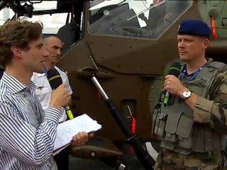 Présentation du Tigre sur l'espace Défense du Bourget