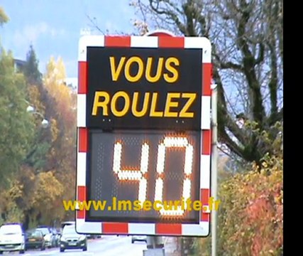 RADAR PEDAGOGIQUE LUMINEUX DE VITESSE VIASIS MINI