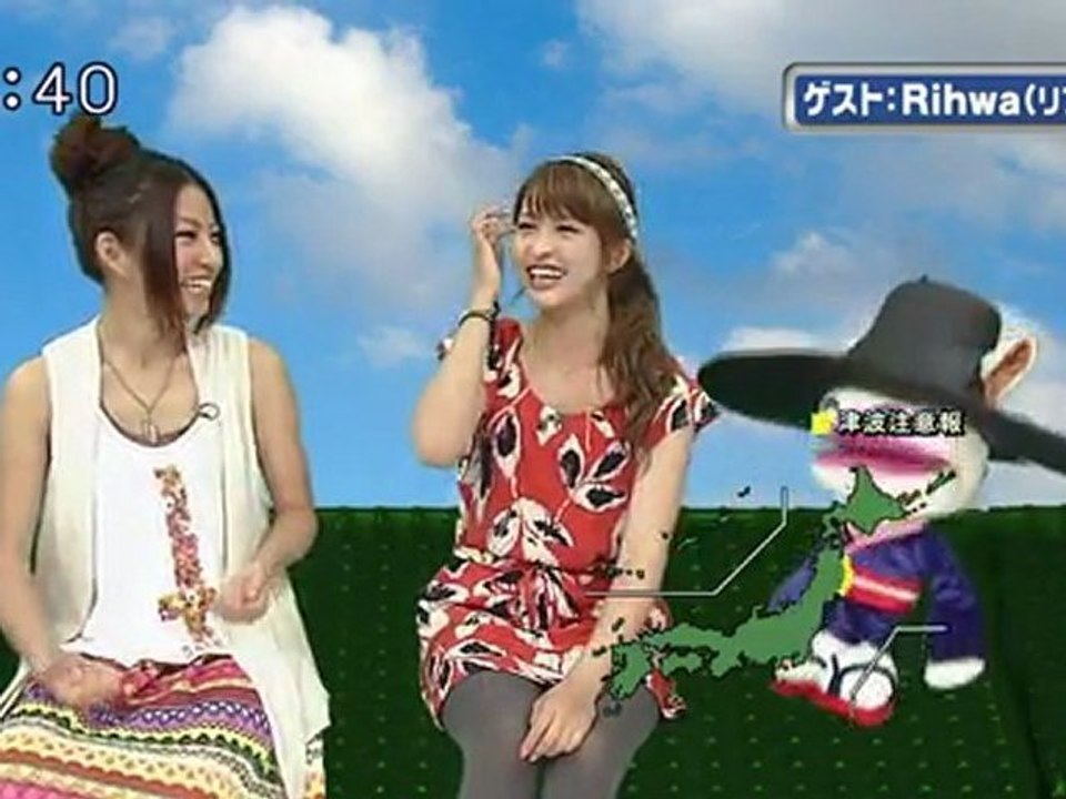 sakusaku 110623 2 ゲストは初登場のRihwaさんです 4/5