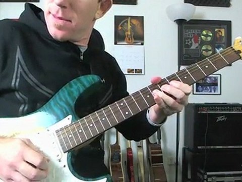 Guitar Solo Tutorial - Bending To Pitch Lesson - How To ...