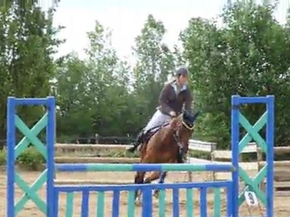 Candice et Jamour - CSO Grand Prix Club 1 - 19/06/2011 - Poney club de Villedieu