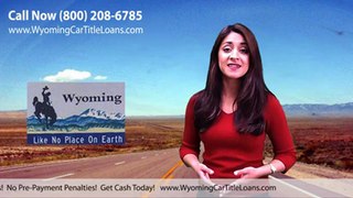 Auto Title Loans in Wyoming