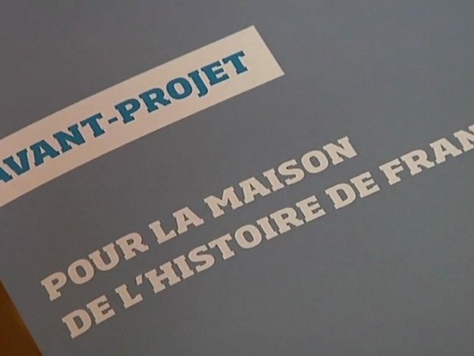 Maison de l'histoire de France - Remise de l'avant-projet
