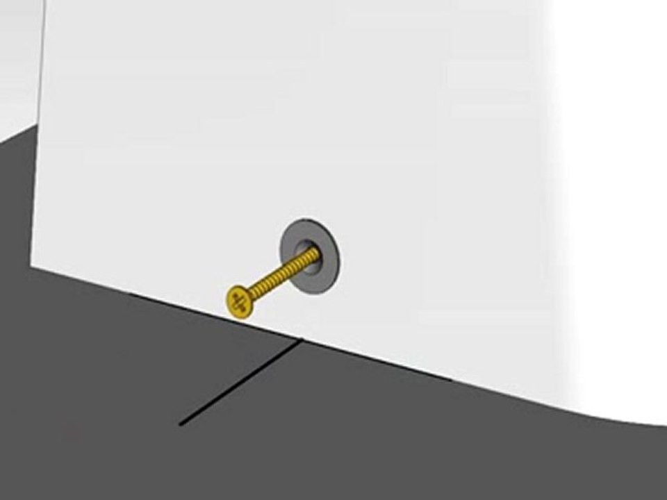 Vidéo de montage des fixations cachées pour wc au sol par Allia