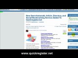 Semi-Automatic Article Submission Service