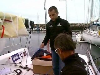 Tour de France 2011 Voile: Corentin Douguet prêt (Pornichet)