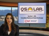 QSolar Ltd. (CNSX: QSL) News Alert