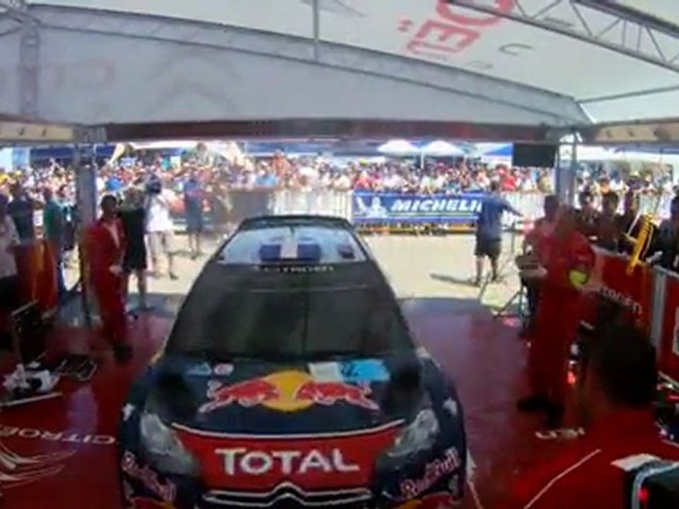 Citroën Racing - WRC 2011 - Acropolis Rally - Jour 3