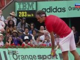 (6/17) Roland Garros 2011 Semi-Final Federer vs Djokovic Full Match HD