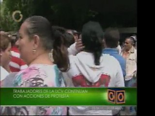 Cierran puertas de la UCV