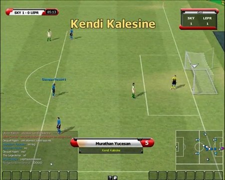 Eziklik-Platin grupta ezilmemek için Kendi Kalesine Gol Atan Sky FECE Ler