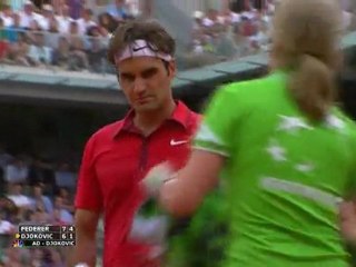 (8/17) Roland Garros 2011 Semi-Final Federer vs Djokovic Full Match HD