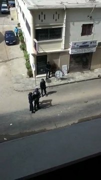 suite émeute - arrivée des CRS