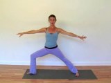 Kundalini Yoga - Warrior Pose with Moving Arms - Women's Fitness