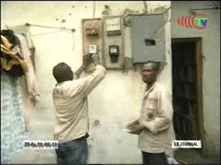 Opération d'installation des compteurs par la SNE