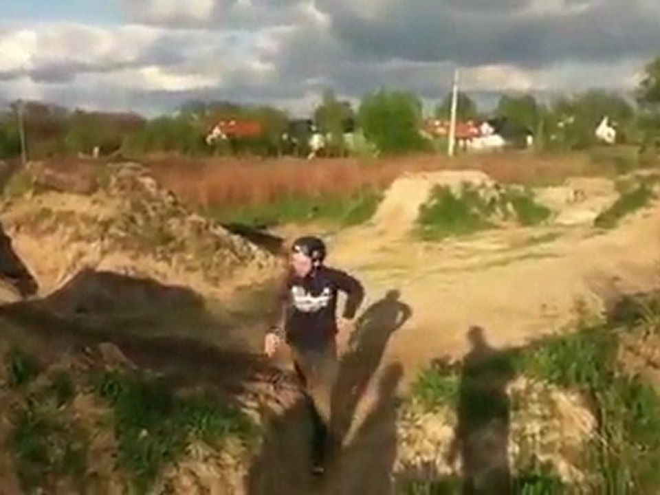 BMX Rückwärtssalto Fail