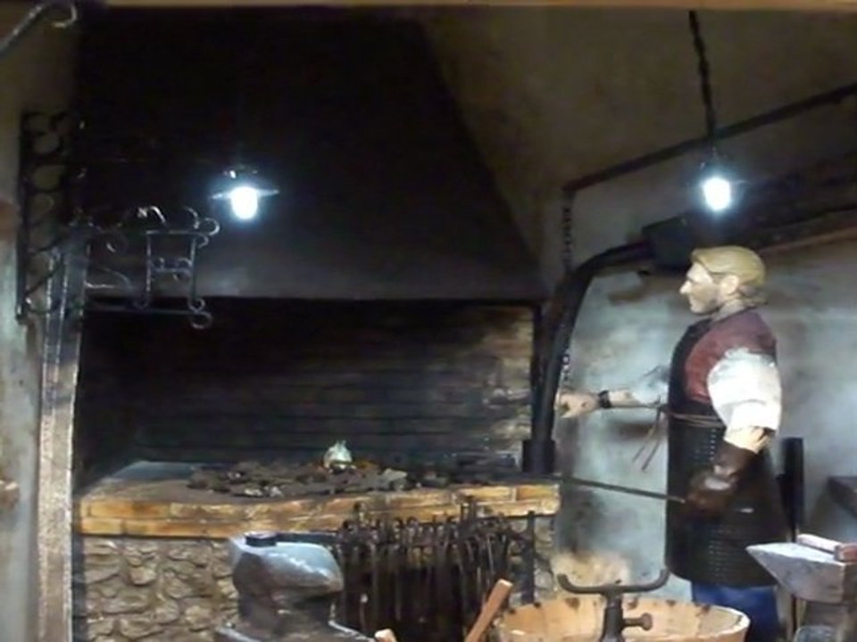 La forge de Serge à l'exposition de Charny 2011