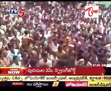 MP Y.S.Jagan's Grand Odarpu yatra 34th day from Tanguturu