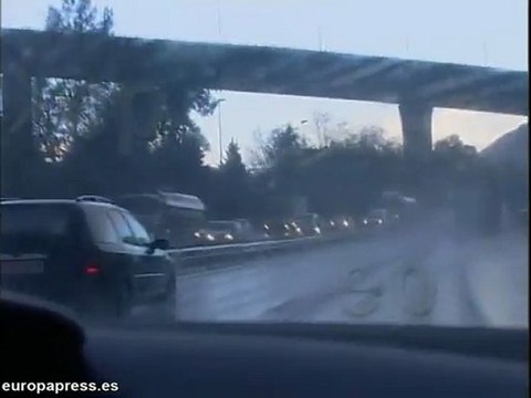 Retenciones kilométricas en Bilbao