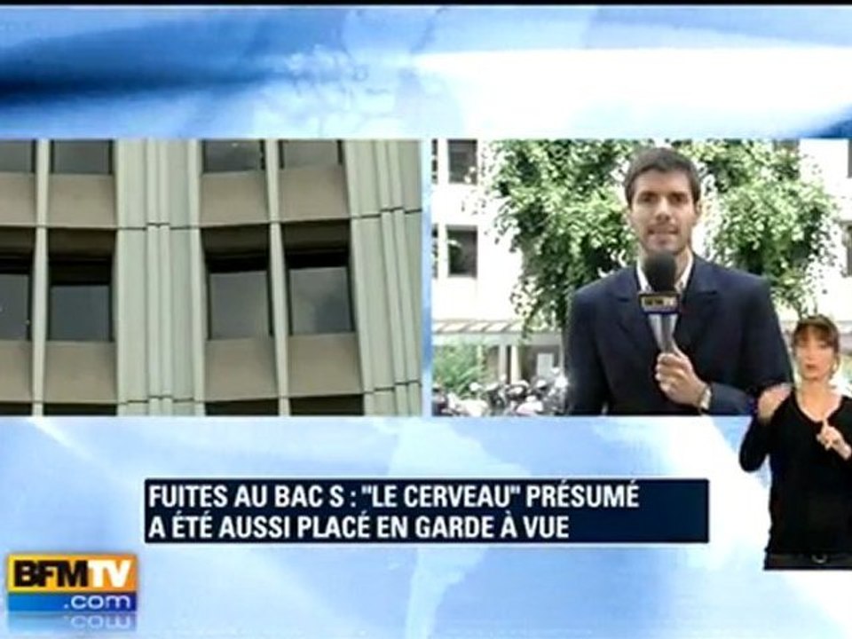 Fuites au bac S : le cerveau présumé arrêté