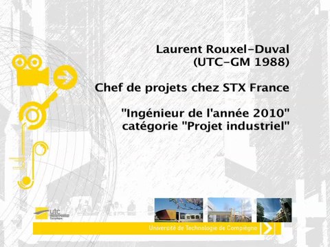 Laurent Rouxel-Duval - Prix de l'ingénieur 2010