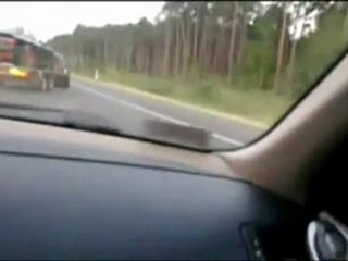 voiture avec remorque fail