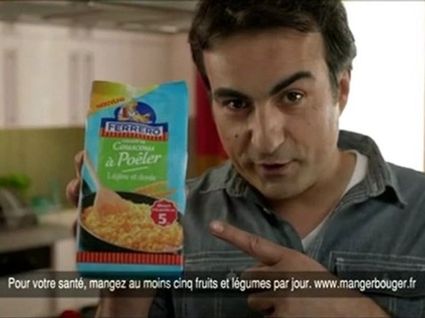 Pub couscous à poêler Ferrero : trop trop bon !