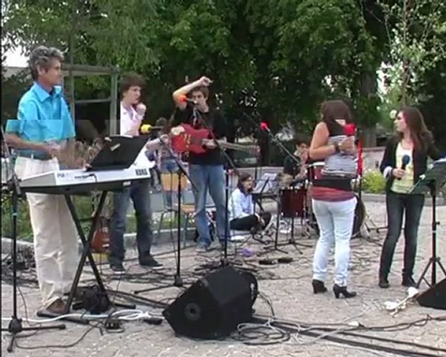 KB concert du 21 juin 2011 pour la fete de la musique devant le lycée d'Ingre