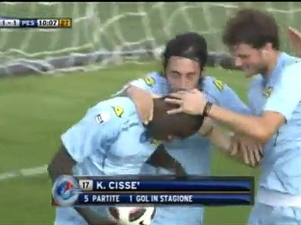 Albinoleffe - Pescara 1-2 serie bwin 2010-2011 - I GOL