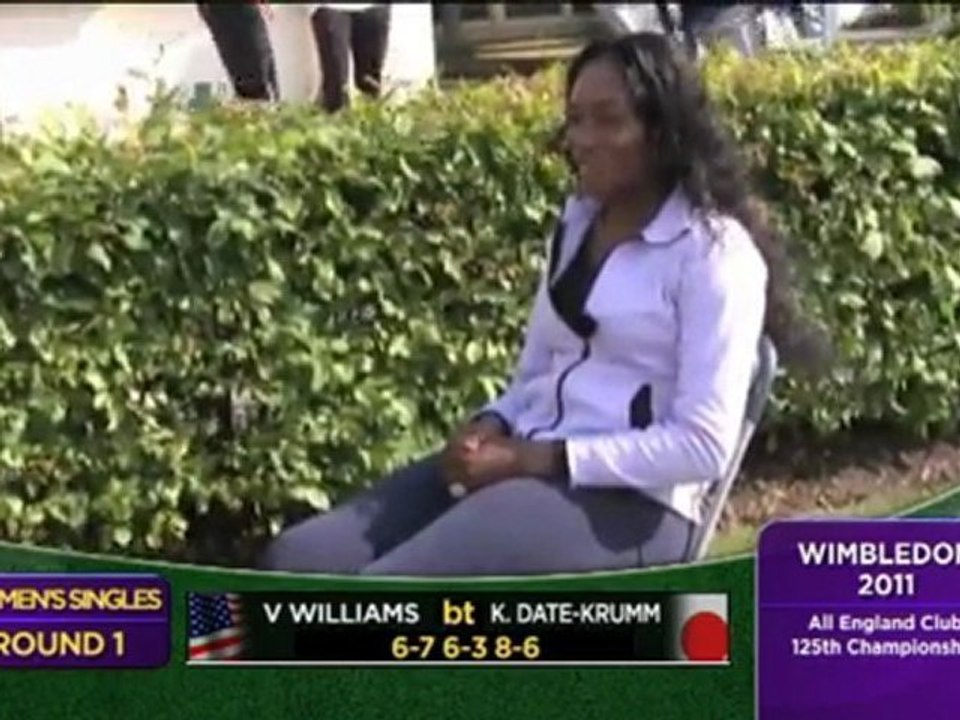K. Date-Krumm a fait souffrir V. Williams